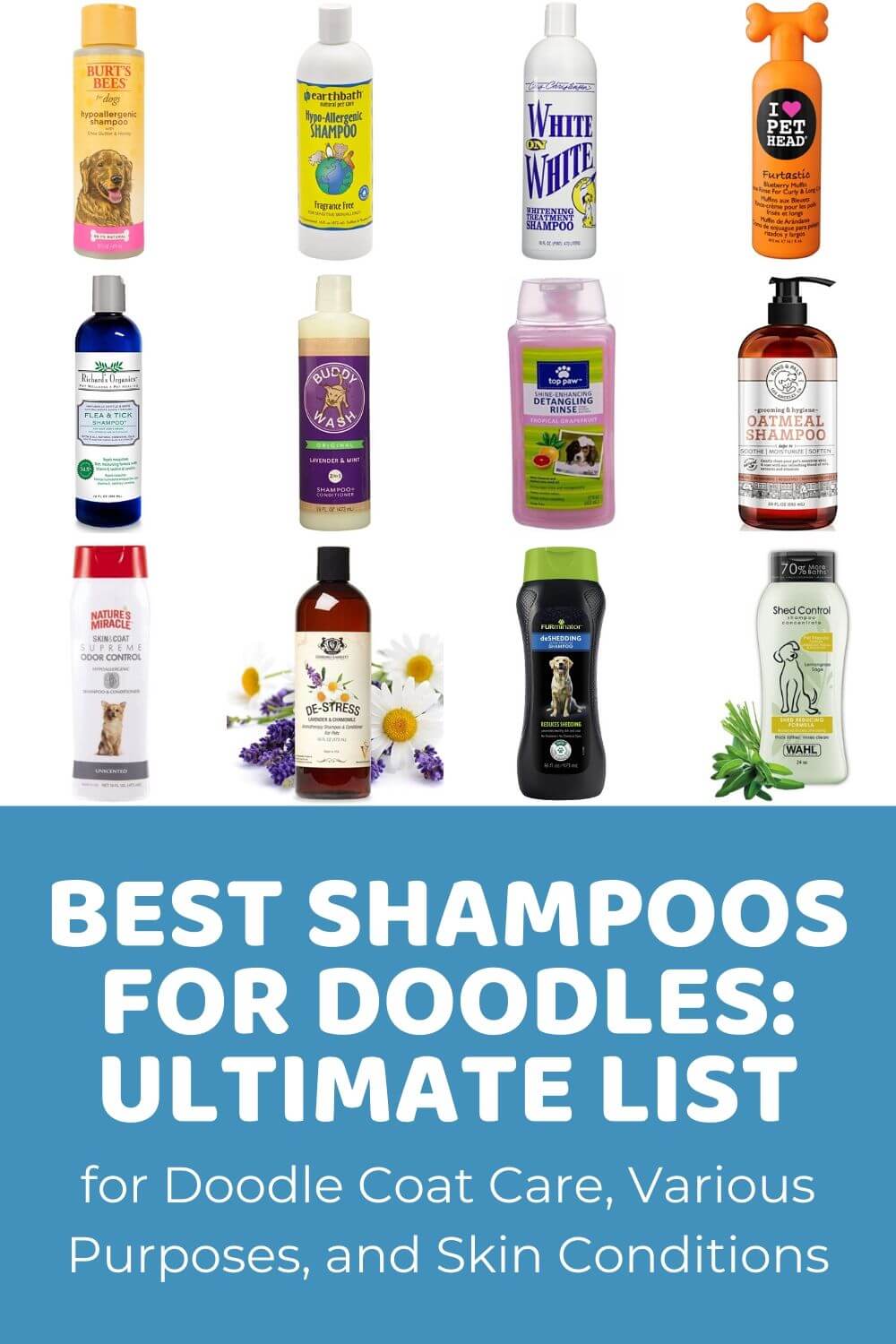 best dog shampoo for Doodle Coat Care, Various Purposes