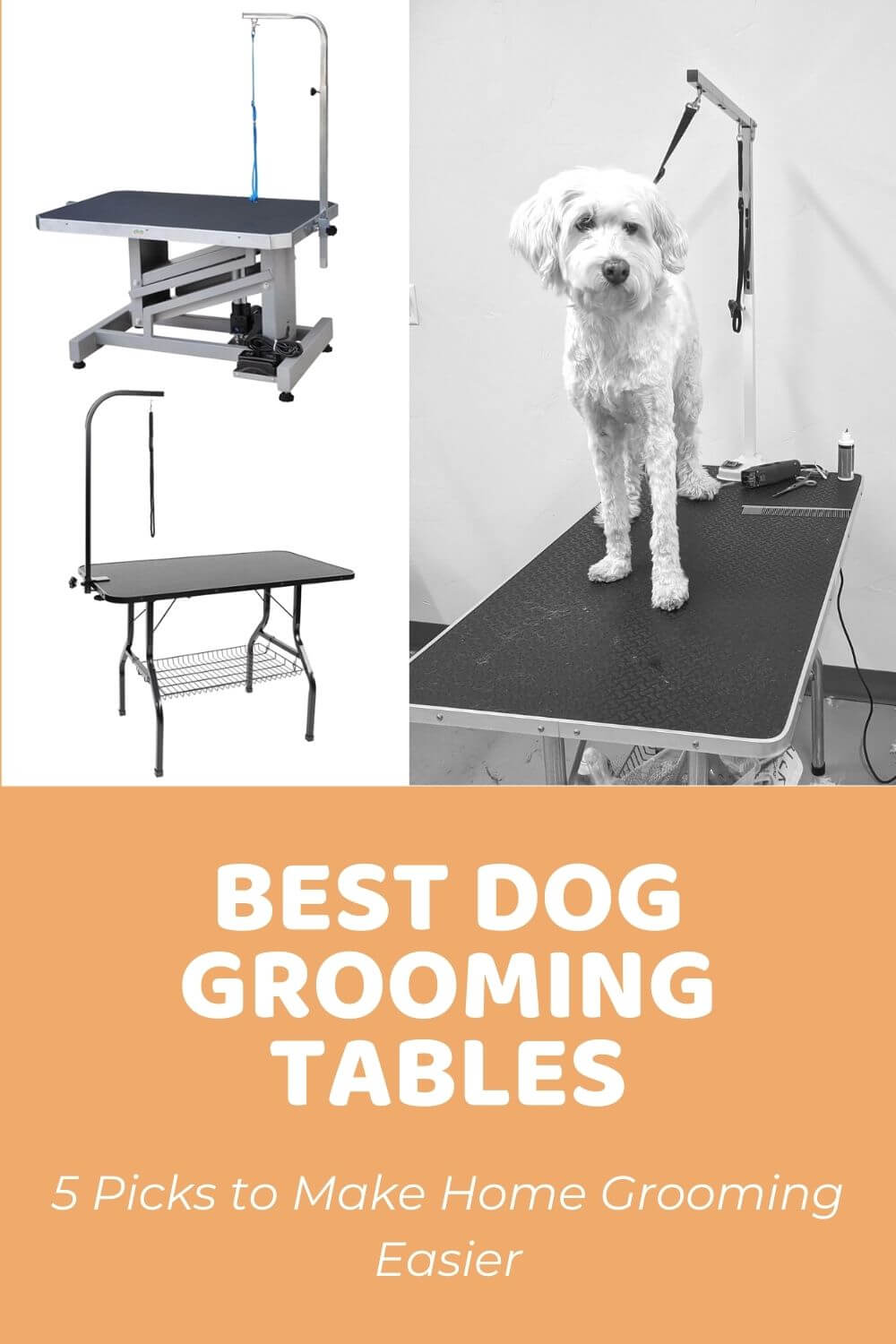 Best Dog Grooming Table_ 5 Picks to Make Home Grooming Easier