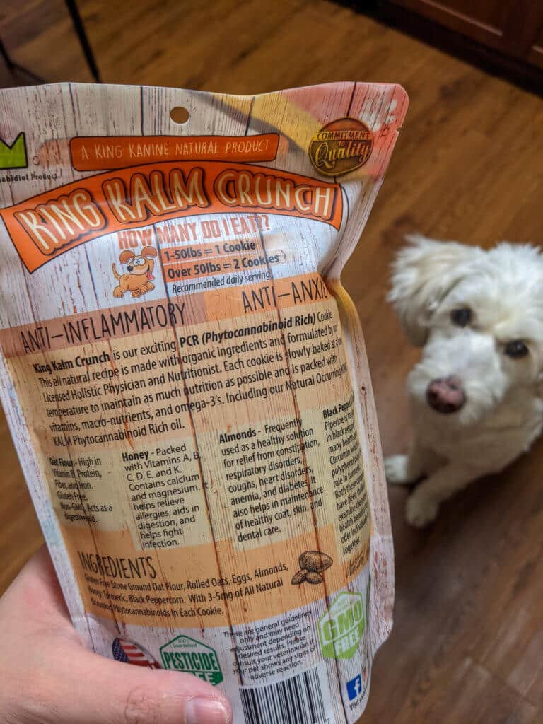 King Kalm Crunch - Best Calming Treats for dogs